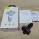 FM-трансмітер фм модулятор автомобільний Baseus T-Complex S-09A Bluetooth MP3 Срібний Зарядка 2USB від прикурювача - зображення 5