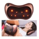 Массажная подушка Massage pillow для шеи и спины инфракрасный роликовый массажер 8 роликов - изображение 4