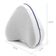 Ортопедическая подушка для ног CONTOUR LEG PILLOW с эффектом памяти гипоаллергенная - изображение 3