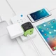 Универсальный адаптер для путешествий 2 USB Travel Adapter ORIGINAL Переходник для всех типов розеток (Зеленый) - изображение 9