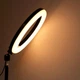 Кольцевая светодиодная LED лампа RING 36 см с пультом и штативом 2м Набор для блогера и визажиста 2 в 1 Селфи кольцо LS-360 - изображение 7