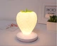 Силиконовый LED светильник-ночник с аккумулятором Клубника Белый - изображение 4