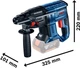 Аккумуляторный перфоратор Bosch Professional GBH 18V-20 + 2 акб GBA 18V 4.0Ah (0611911005) - изображение 2