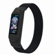 Ремешок Nylon Armorstandart Braided Solo Loop для Xiaomi Mi Band 4 5 6 Black size L (ARM58763) - изображение 1