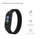 Ремешок Nylon Armorstandart Braided Solo Loop для Xiaomi Mi Band 4 5 6 Black size L (ARM58763) - изображение 3