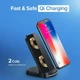 ​Швидка бездротова зарядка Ugreen Desktop Qi Wireless Charger 10W EDO25 black - зображення 3