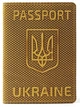 Кожаная обложка для паспорта Villini 016 гранж жёлтый crazy horse - изображение 1