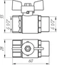 Кран шаровой QUALITY PROFESSIONAL QP152 прямой 1/2" - изображение 4
