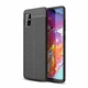 Захисний чохол Deexe Leather Cover для Samsung Galaxy A51 (A515) - Black - зображення 1