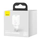 Сетевое зарядное устройство с входом Type-C BASEUS Super Si (Type-C, QC/PD, 3A, 20W). White - изображение 8