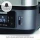 Пароварка Morphy Richards New Intellisteam 470006 Чорний/Металік на 3 відділення + таймер та 8 програм 6,8 л / 1600 Вт - зображення 7