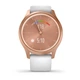 Годинник Garmin vivomove Style Rose Gold-White Silicone - изображение 3