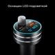 FM-трансмиттер модулятор TOPK G201Q Bluetooth, TF, USB QC 3.0 28W 2xUSB - изображение 6