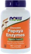 Дієтична добавка Ферменти папаї Now (Now Foods) Papaya Enzymes 180 таблеток (733739029706) - зображення 1