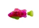 Интерактивная игрушка Robo fish Светящаяся рыбка-робот розово-салатовая - изображение 1