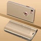 Чехол Mirror для iPhone 7 / iPhone 8 книжка зеркальный Clear View Gold - изображение 1