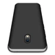 Чохол GKK 360 для Xiaomi Redmi 8A бампер оригінальний Black-Silver - зображення 3