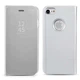 Чехол Mirror для iPhone 5 / 5s / SE книжка зеркальный Clear View Silver - изображение 3