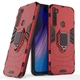 Чехол Iron Ring для Xiaomi Redmi Note 8 противоударный бампер с подставкой кольцом Red - изображение 1