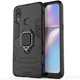 Чехол Iron Ring для Samsung Galaxy A10s / A107F бронированный бампер Броня Black - изображение 4