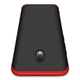 Чохол GKK 360 для Xiaomi Redmi 8A бампер оригінальний Black-Red - зображення 3