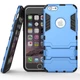 Чехол Iron для Iphone 5 / 5s / SE бронированный Бампер с подставкой Blue - изображение 1