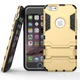 Чохол Iron для Iphone 5 / 5s / SE броньований Бампер з підставкою Gold Без бренду - зображення 1