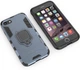 Чехол Iron Ring для Iphone SE 2020 бронированный Бампер с подставкой Dark-Blue - изображение 3