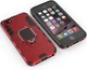 Чехол Iron Ring для Iphone 6 / 6s бронированный Бампер с подставкой Red - изображение 5