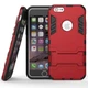 Чехол Iron для Iphone 7 / 8 бронированный Бампер с подставкой Red - изображение 1
