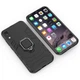 Чехол Iron Ring для Huawei Y6 2019 противоударный бампер с подставкой кольцом Black - изображение 4