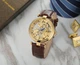 Механические часы Forsining Skeleton (brown-gold) - изображение 4