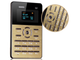 Мобільний маленький телефон Aiek Card Phone Qmart Q1 Gold (MM1049) - зображення 3
