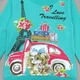 Утепленный свитшот Lily kids для девочки 98 см Бирюзовый 15703 - изображение 3