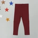 Лосины "Котята" Timi kids для девочки 74-80 см Бордовые 18526 - изображение 2