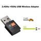 Wifi міні адаптер Kebidu 5 Ghz двохдіапазонний 600 Mbps Kebidu (693886122) - зображення 3