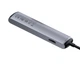 USB Hub Baseus Mechanical Eye Six-in-one Type-C (PD 87W) to USB3.0*3 + HDMI + RJ45 Ethernet + Type-C PD Cерый (CAHUB-J0G) - изображение 2