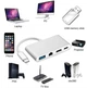 Адаптер Dynamode Multiport USB3.1 Type-C to HDMI / RJ-45 / USB 3.0 / USB Type-C, разрешение до 4K HD -3840x2160 (Multiport USB 3.1 Type-C to HDMI-RJ45) - изображение 7