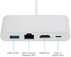 Адаптер Dynamode Multiport USB3.1 Type-C to HDMI / RJ-45 / USB 3.0 / USB Type-C, разрешение до 4K HD -3840x2160 (Multiport USB 3.1 Type-C to HDMI-RJ45) - изображение 3