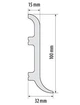 Плинтус Cezar LPC-40 (100x32)мм - изображение 2