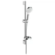 Душевой набор HANSGROHE CROMETTA VARIO с ручной лейкой, шлангом и стойкой 669мм хром 26553400 - изображение 1