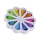 Іграшка-антистрес Fat Brain Toys dimpl digits Кольорові пелюстки (F275EN) - зображення 3