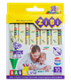 Карандаши восковые Zibi Jumbo Baby Line 10 цветов треугольные (ZB.2482) - изображение 1