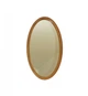Овальне дзеркало TukiTukHome 80х45 см (Колір: Горіх, Морилка) - зображення 1
