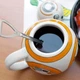 Керамічна чашка Star Wars робот BB-8 Біло-жовтогаряча - зображення 3