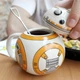 Керамічна чашка Star Wars робот BB-8 Біло-жовтогаряча - зображення 5