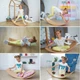 Рокерборд с защитой для пальцев SwaeyBoard Kids 93x28x1.9 см Радуга балансборд - изображение 5
