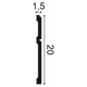 Молдинг Orac Decor P5050 (200x15)мм - изображение 2