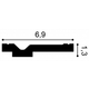 Карниз Orac Decor CX161 (13x70)мм - изображение 2