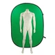 Фон в пружинной рамке Visico BP-028 2в1 Chroma Key (зелёный/синий) 150x200см - изображение 5